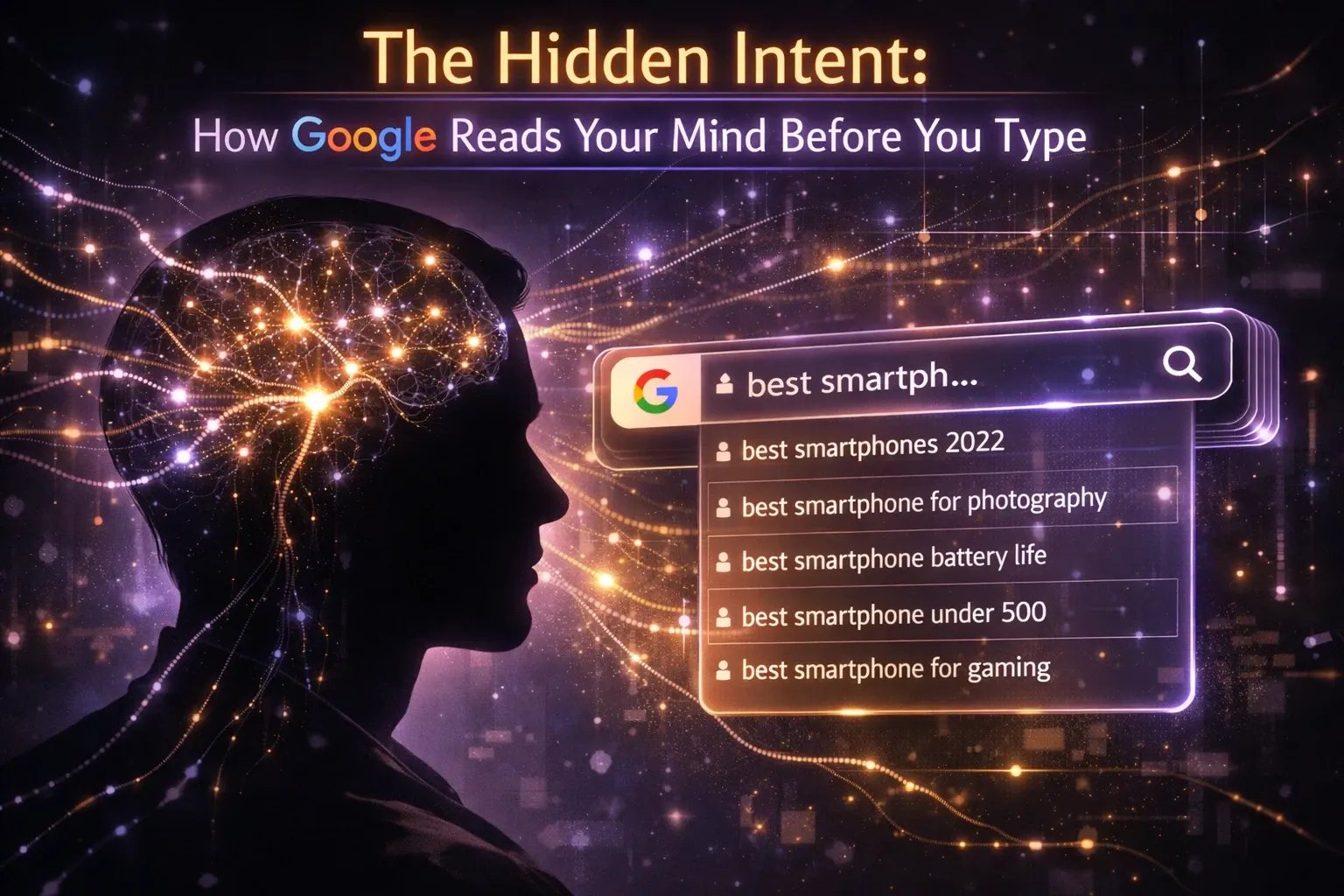 The Hidden Intent: How Google Reads Your Mind Before You Type